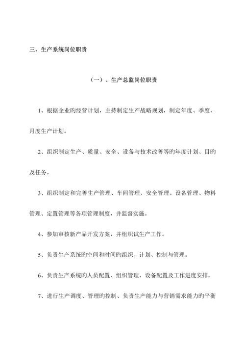 门窗公司生产系统生产管理标准化方案.docx