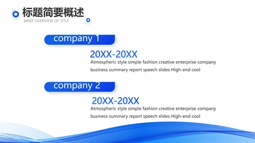 蓝色大气年终工作总结汇报动态PPT