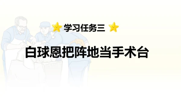 第26课 《手术台就是阵地》   课件