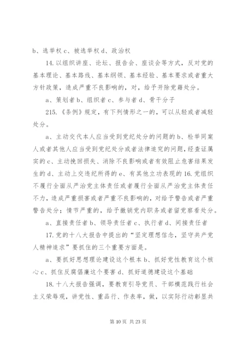做遵党纪、守党规的带头人.docx