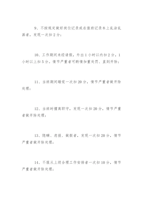 保安人员奖惩制度_保安人员奖惩制度办法.docx