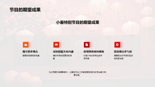 小暑节目策划