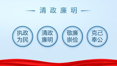 蓝色党支部年终述职报告学习教育PPT