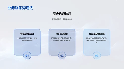家居展会商务礼仪PPT模板