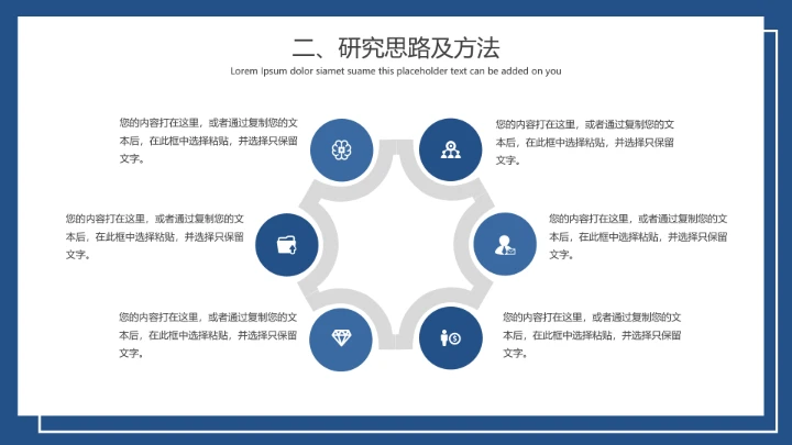 毕业答辩简约开题论文答辩通用模板