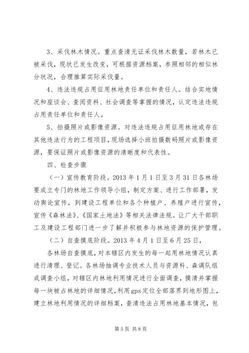 免渡河林业局自查占用林地管理实施办法.docx