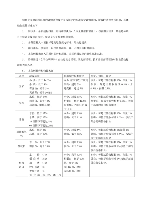 饲料公司质量管理制度.docx