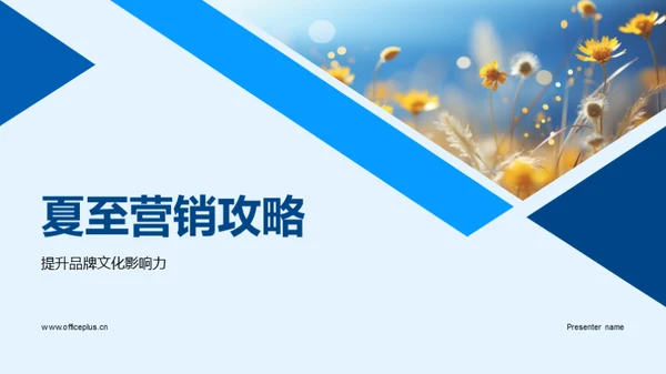 夏至营销攻略