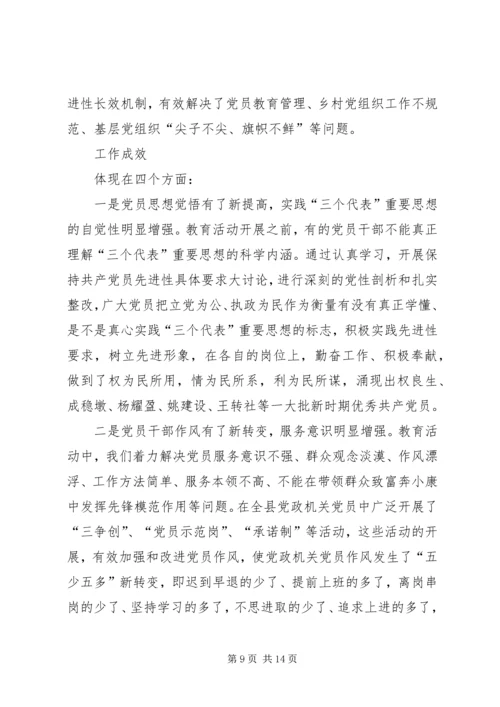 党员教育活动总结.docx