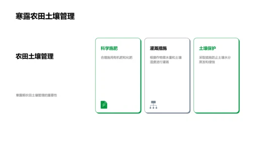 寒露节气农事讲座PPT模板