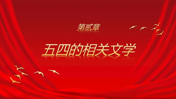 五四运动青年节科普ppt模板