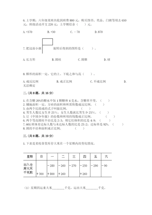 四川省【小升初】2023年小升初数学试卷【突破训练】.docx
