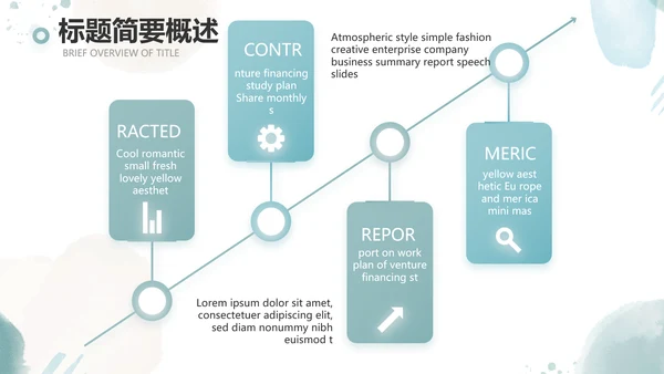 莫兰迪风格个人述职报告动态PPT模板