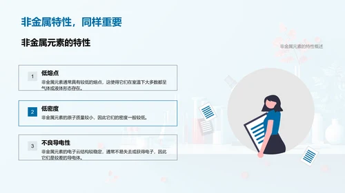 探究化学元素PPT模板