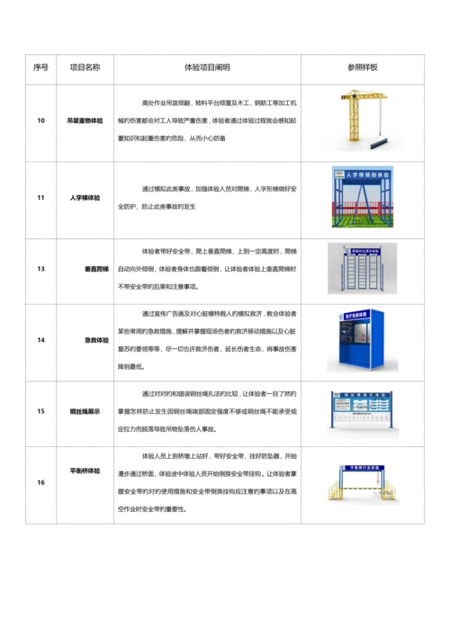 安全体验馆建设方案及价格.docx