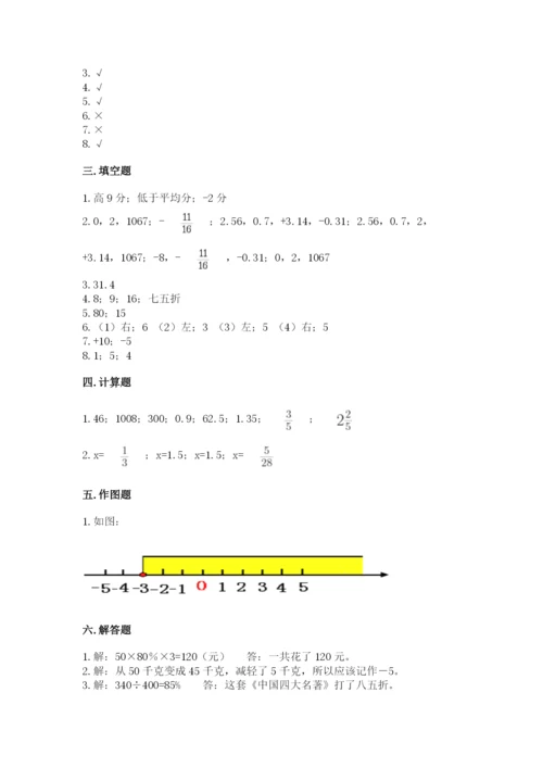 冀教版小升初数学模拟试卷精品（典优）.docx