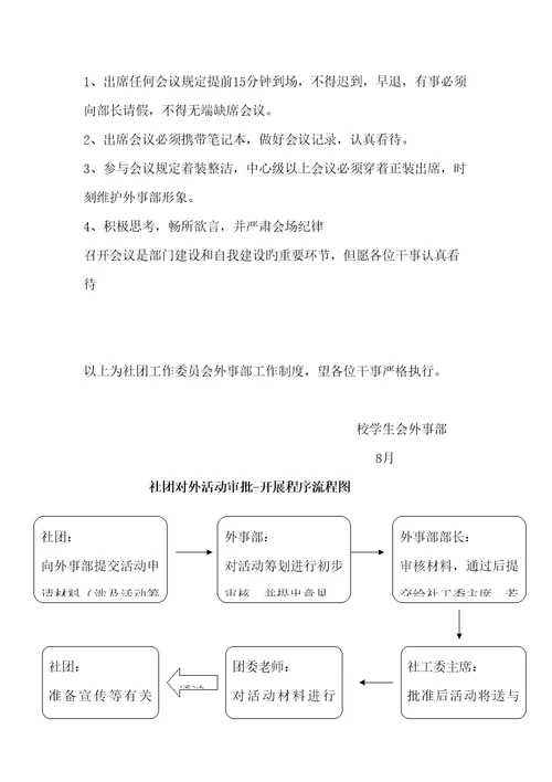 外事部学习标准手册