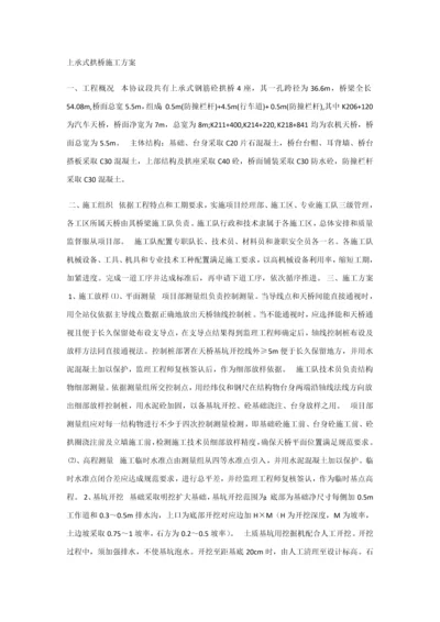 上承式拱桥综合标准施工专业方案.docx