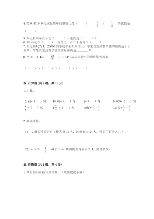 冀教版小学六年级下册数学期末综合素养测试卷【全国通用】.docx