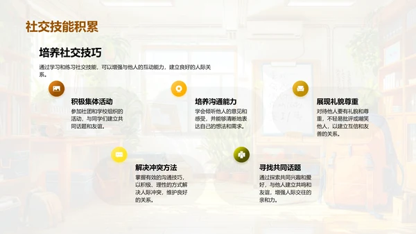 高中人际关系讲座PPT模板