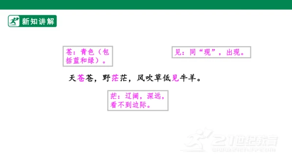 19古诗二首 敕勒歌 课件