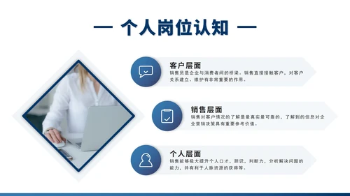 几何个人简历竞聘述职PPT模板