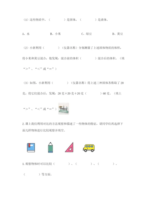 教科版一年级下册科学期末测试卷精品【模拟题】.docx