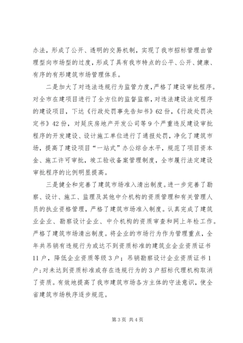 在全市工程建设管理工作会议上的工作报告 (2).docx