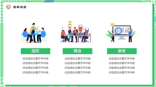 职等你来企业招聘会校园招聘通用PPT模板