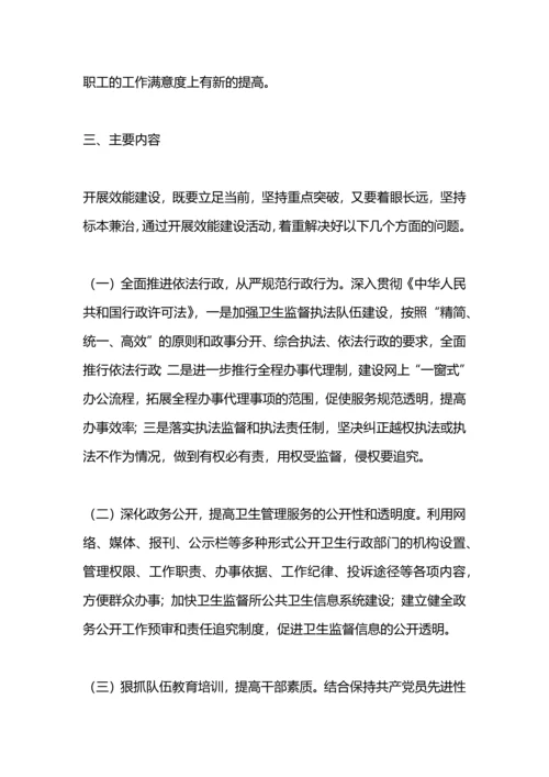 加强效能建设优化发展环境整改方案.docx