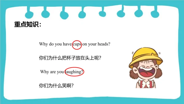 Module 8 Unit 1 Why do you have cups on your heads