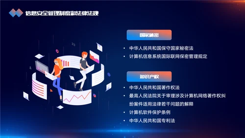 网络信息安全互联网PPT模板