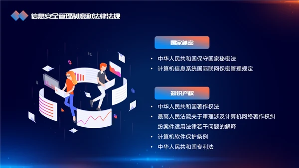 网络信息安全互联网PPT模板