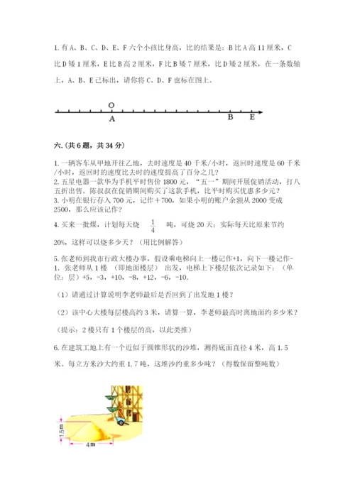 小学毕业班数学检测题有答案.docx