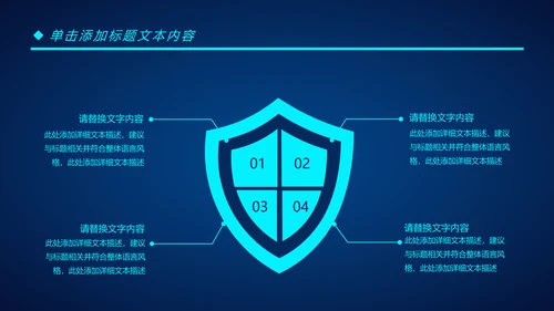 人工智能科技网络年中计划总结汇报PPT模板