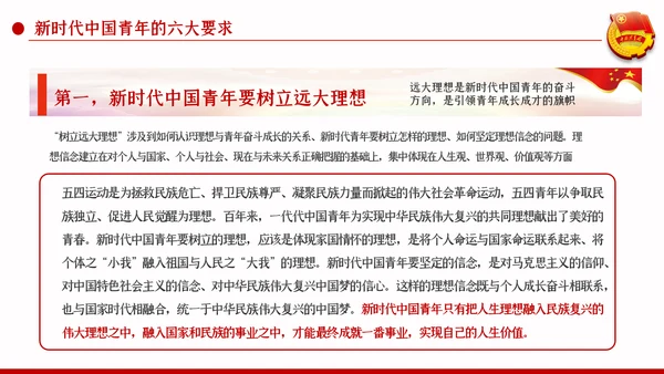 新时代青春之歌五四青年节五四运动共青团ppt模板