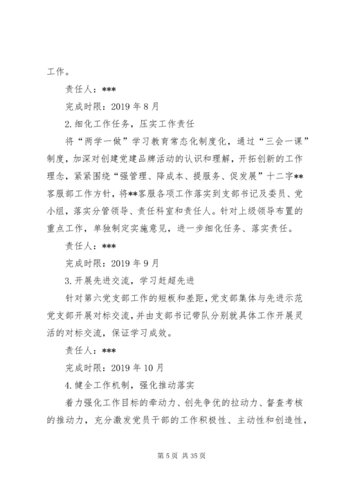 公司党支部党建品牌创建实施方案.docx