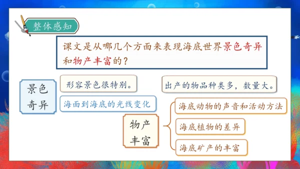 【核心素养】部编版语文三年级下册-23. 海底世界 第1课时（课件）