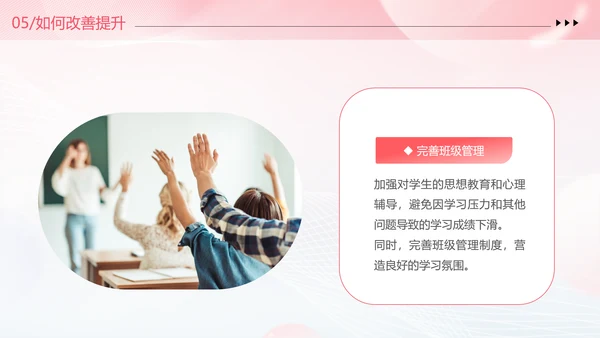 期中质量分析粉色清新弥散风中小学考试质量分析大会主题班会PPT