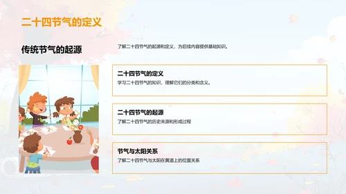 秋分节气科普PPT模板