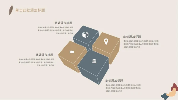 米色简约莫兰迪风学习汇报PPT模板