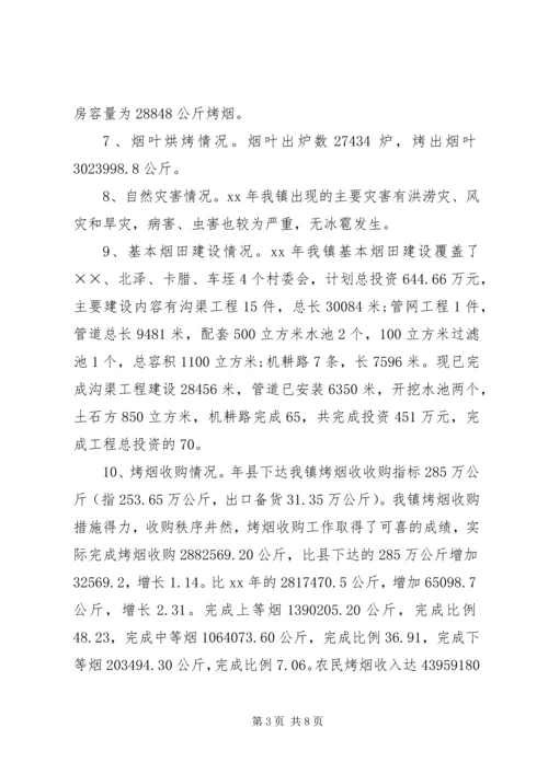 烤烟工作总结及生产规划总结.docx