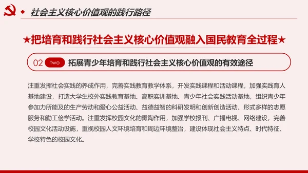 社会主义核心价值观宣讲主题教育微党课PPT