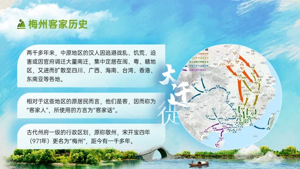世界客都-梅州城市宣传片通用PPT模板