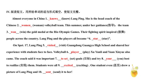 外研版（一年级起点）六年级上册英语Module6-Module10知识点讲解课件（66张）
