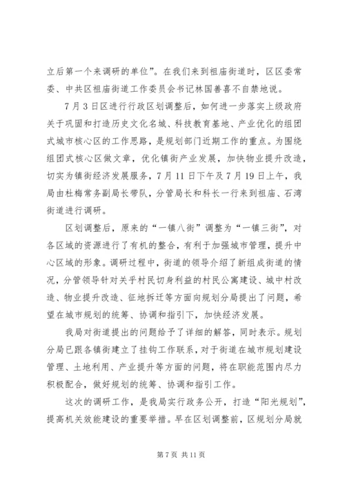 市规划局上半年工作总结 (8).docx