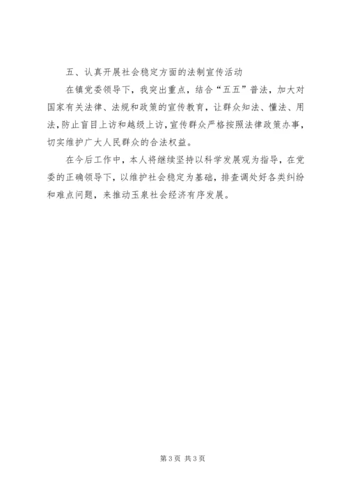 乡镇维稳工作总结.docx