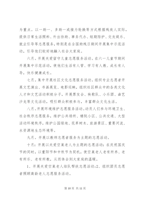 团委某年工作计划范文.docx
