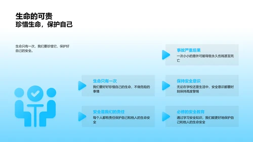 安全教育讲座PPT模板