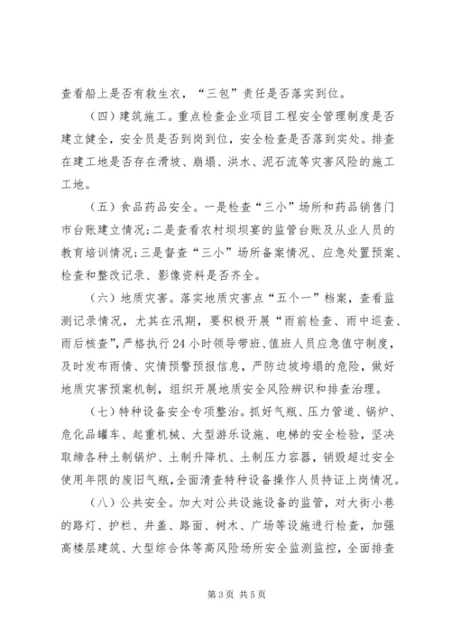 街道安全生产大检查工作方案.docx